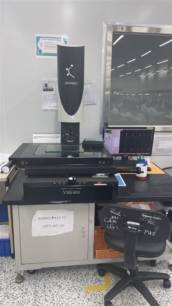 HIỆU CHUẨN, SỬA CHỮA MÁY VML250P 3DFAMILY