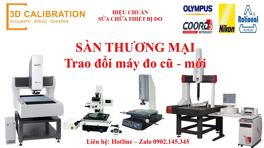 SÀN THƯƠNG MẠI - TRAO ĐỔI MÁY ĐO CŨ - MỚI