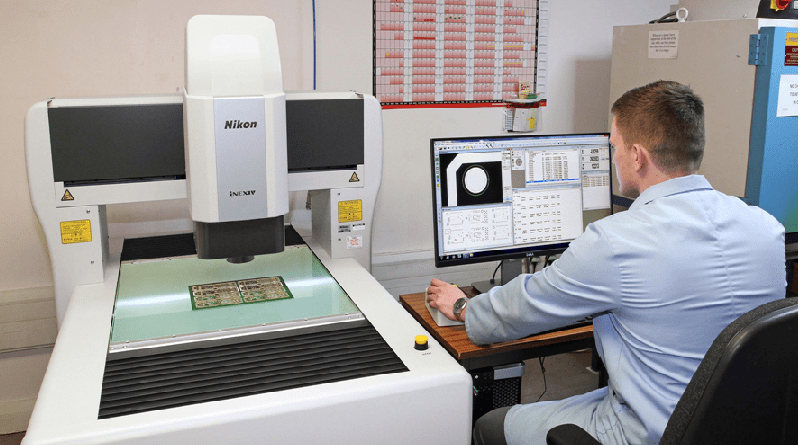 Nikon Video Measuring System Accelerates PCB Inspection iNEXIV VMA4540 – 3D Vina cung cấp thiết bị đo lường Nikon cho nhà máy